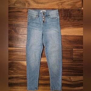 Girls Revery Size 7 High Rise Skinny Jeans